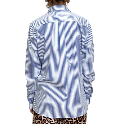 Robert Friedman - Camicia Andrea Righe Azzurra e Bianca