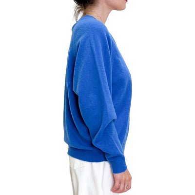 Floor - Maglia Scollo a V Cobalto