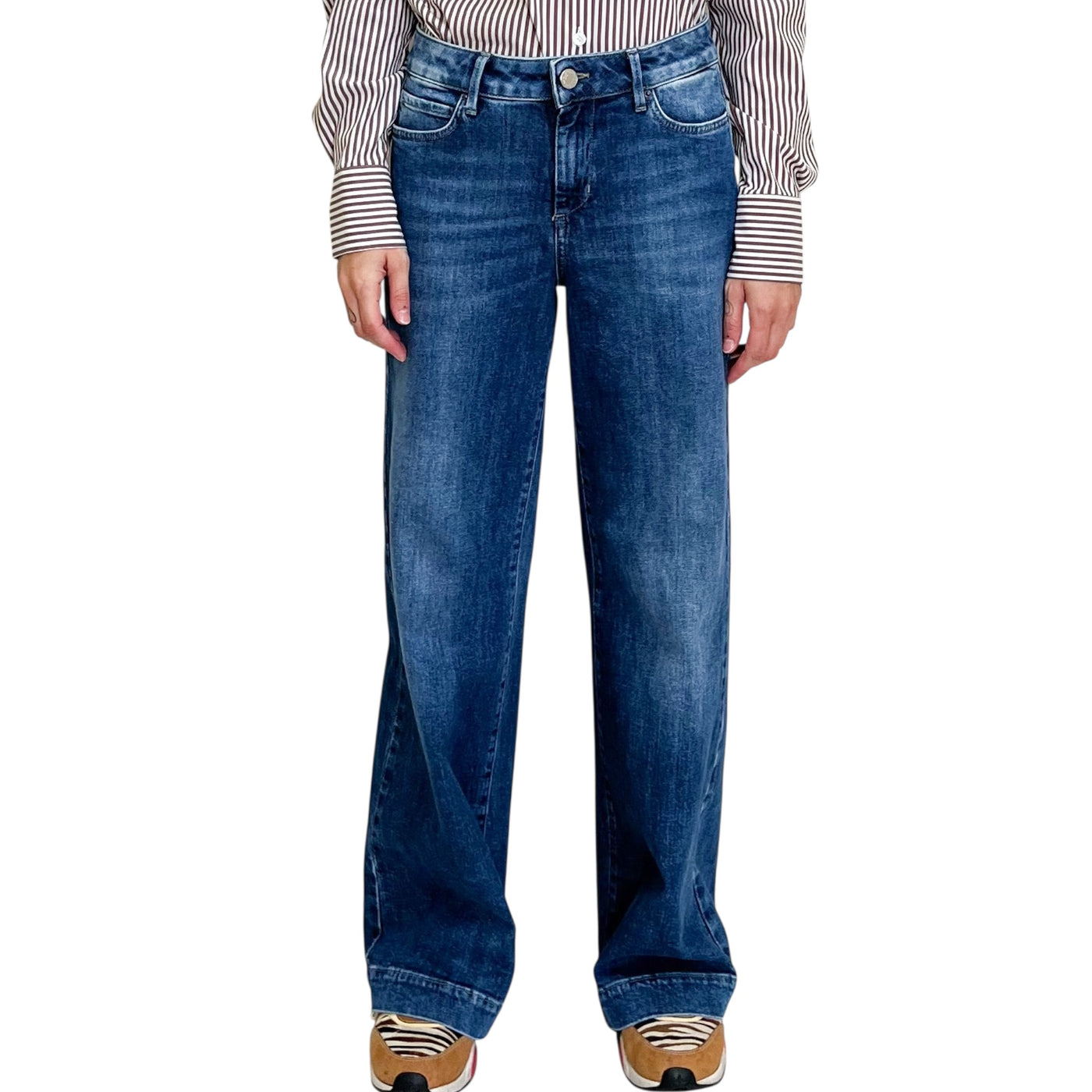 Cigala’s - Jeans Wide Leg Denim Medio