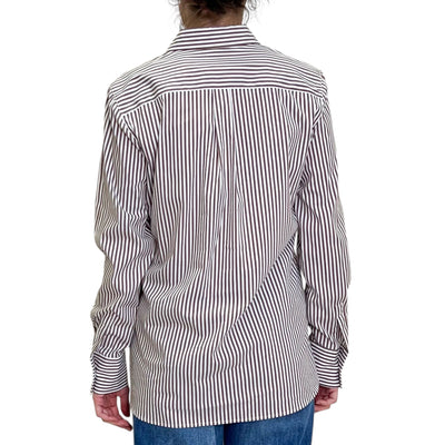 Robert Friedman - Camicia Andrea Riga Bianca e Moro