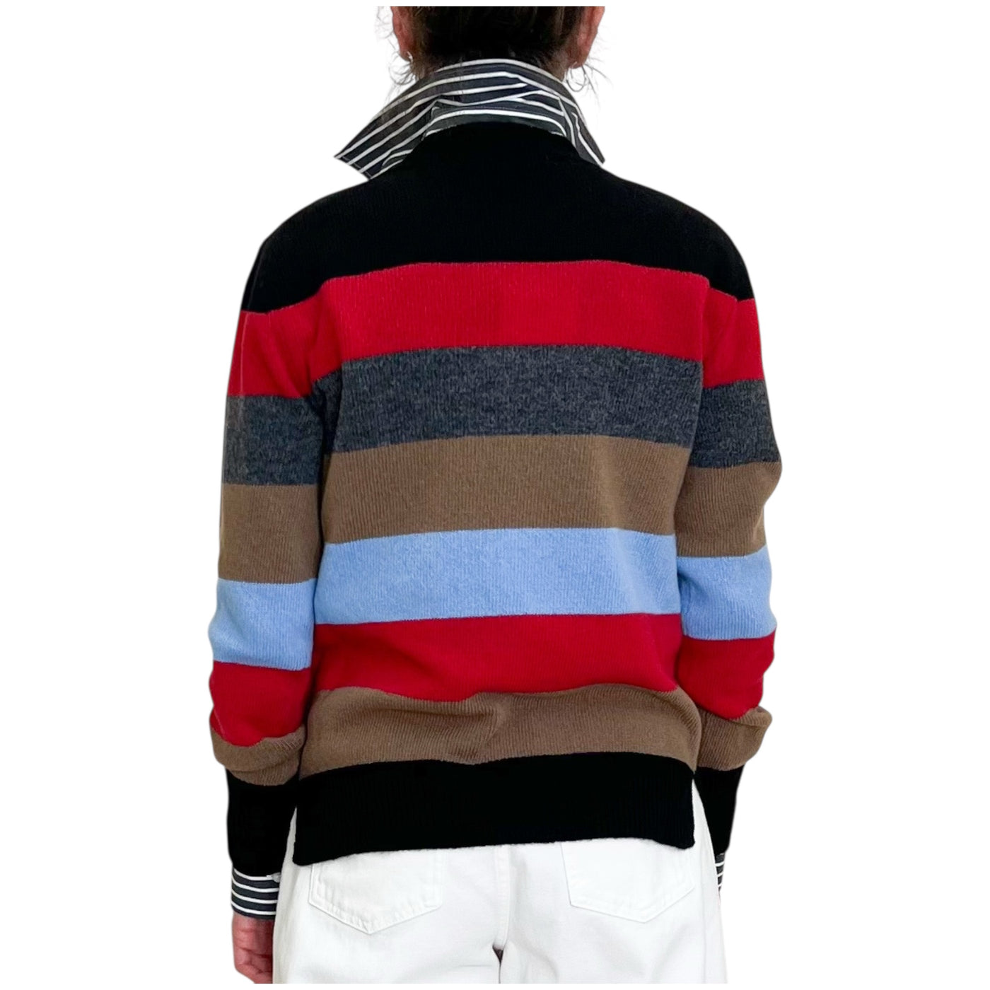 Jucca - Maglia Girocollo Righe Multicolor