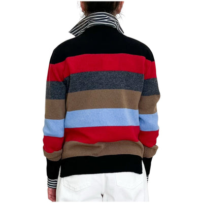 Jucca - Maglia Girocollo Righe Multicolor