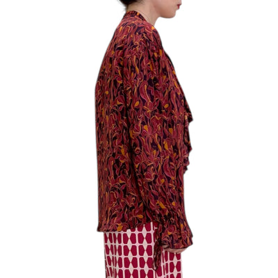 Maliparmi - Camicia con Rouges Lily’s Fantasia Bordeaux