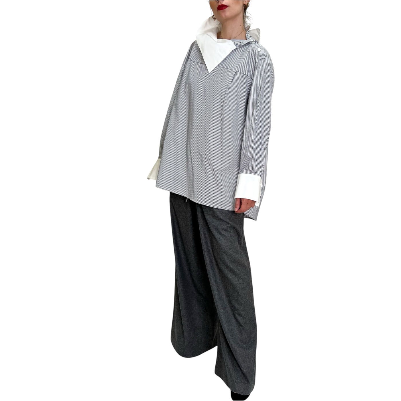 Phisique du Role - Camicie con Collo Apribile Riga Grey