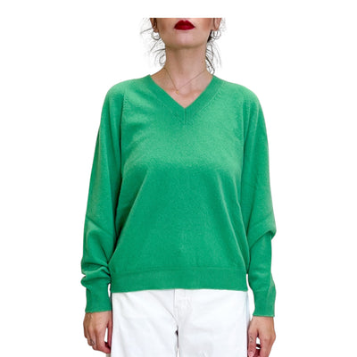 Floor - Maglia Scollo a V Felce