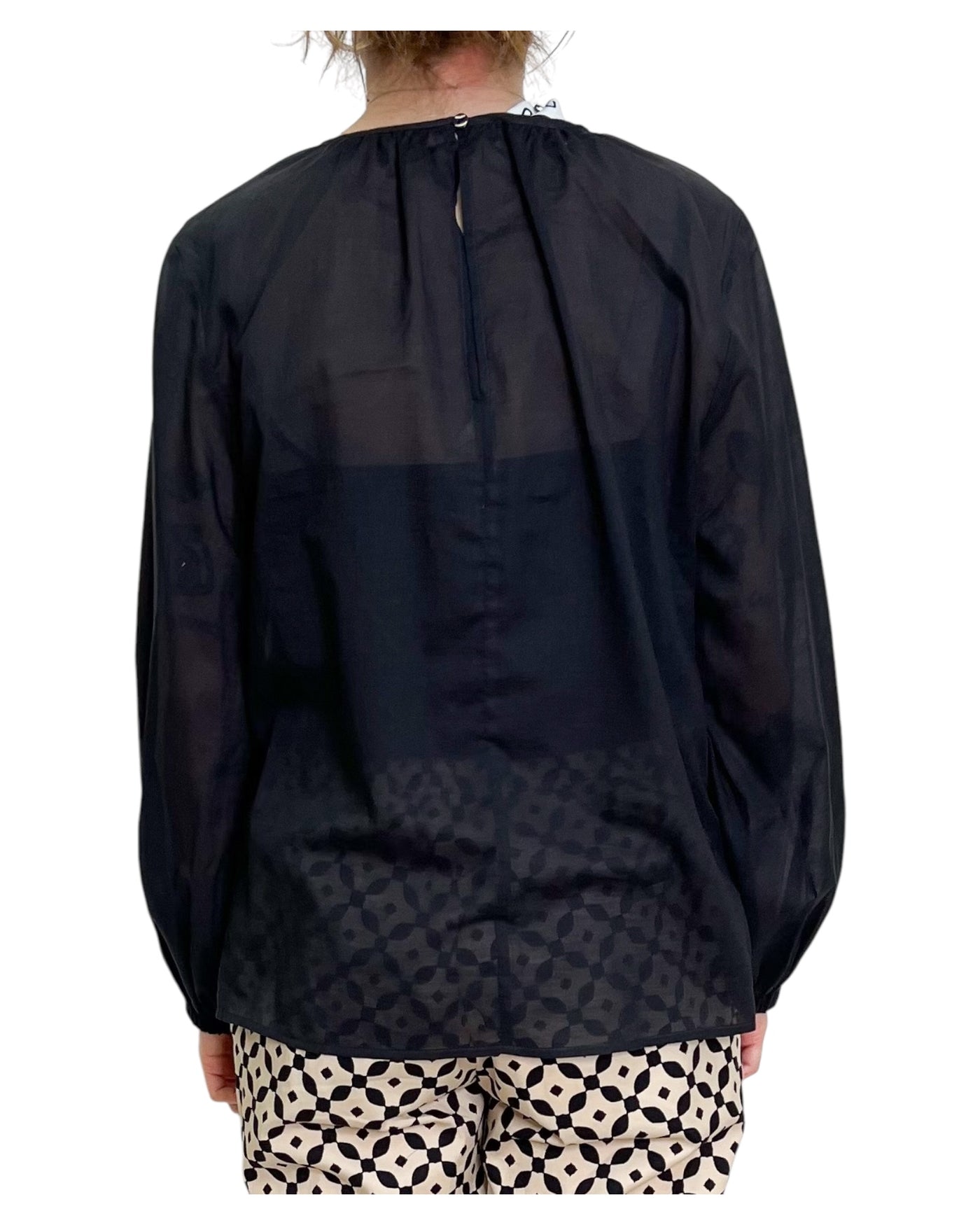 Niu - Camicia Blusa Nera
