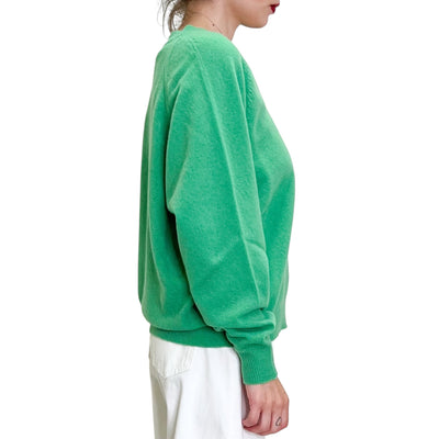 Floor - Maglia Scollo a V Felce