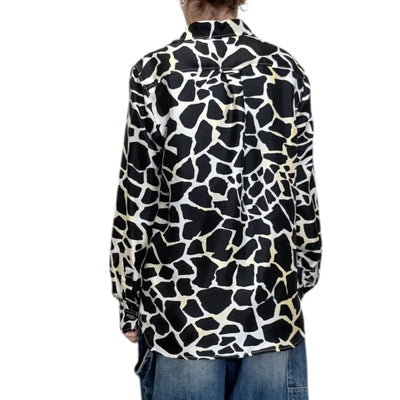 Maliparmi - Camicia Collection Print Black e White