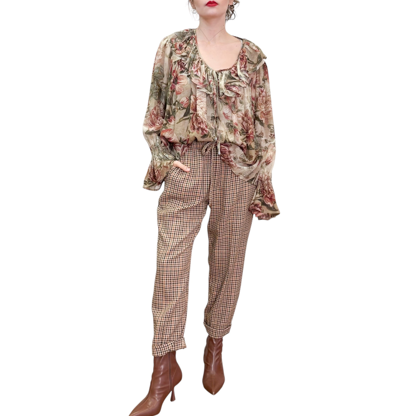 Souvenir - Camicia con Rouges Fantasia