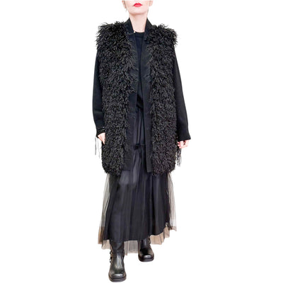 Jucca - Gilet Lungo con Ecopelliccia