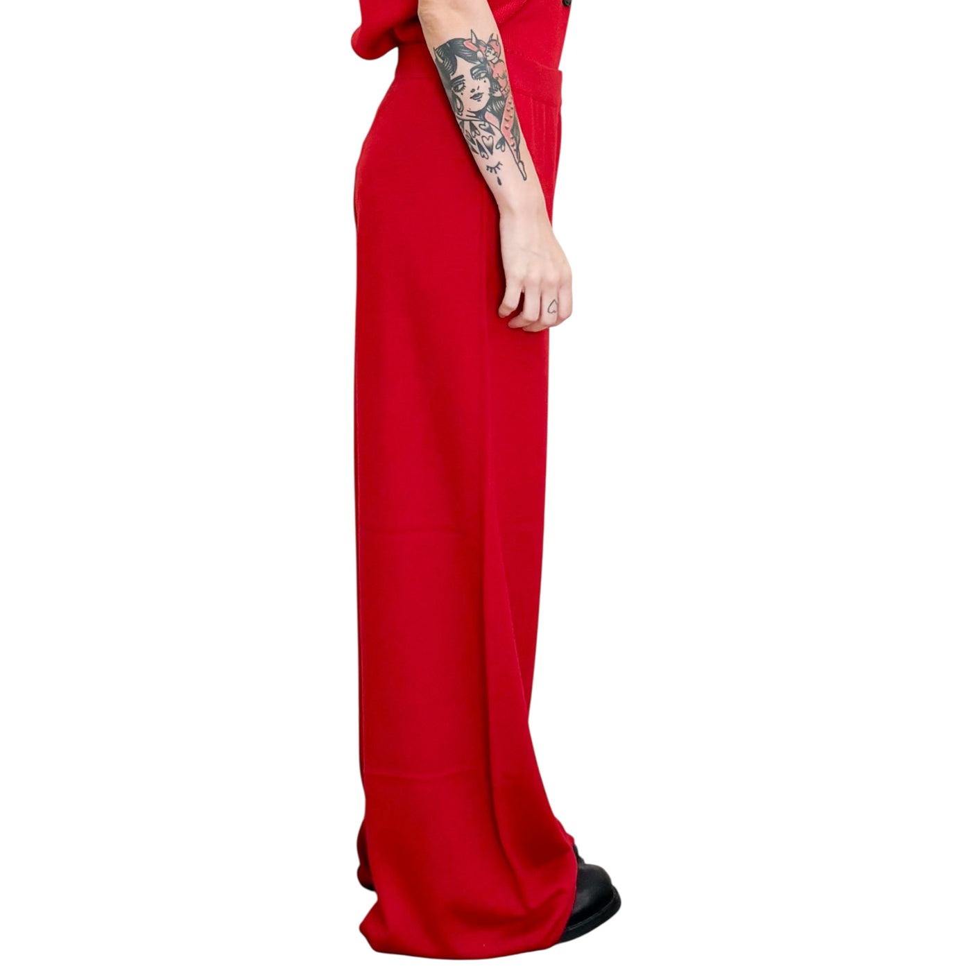 Quilisia - Pantaloni Larghi Geranio