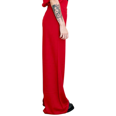 Quilisia - Pantaloni Larghi Geranio