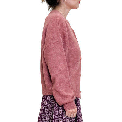 Niu - Cardigan Bomber Soft Sakura