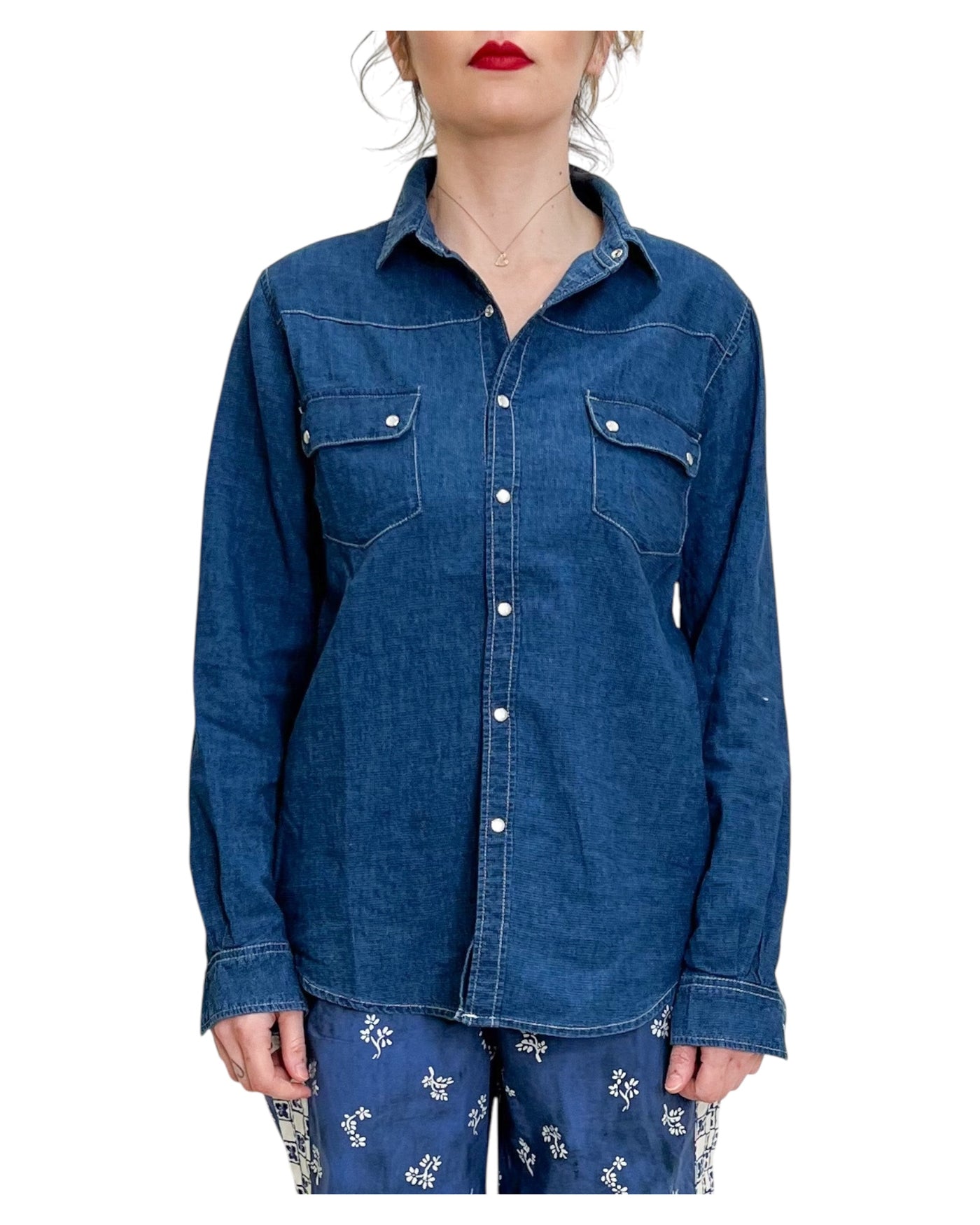 Hod Paris - Camicia Maya Blue Denim