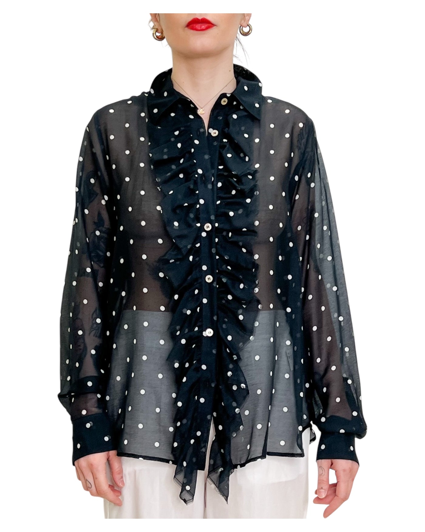 Jucca - Camicia con Rouges Pois