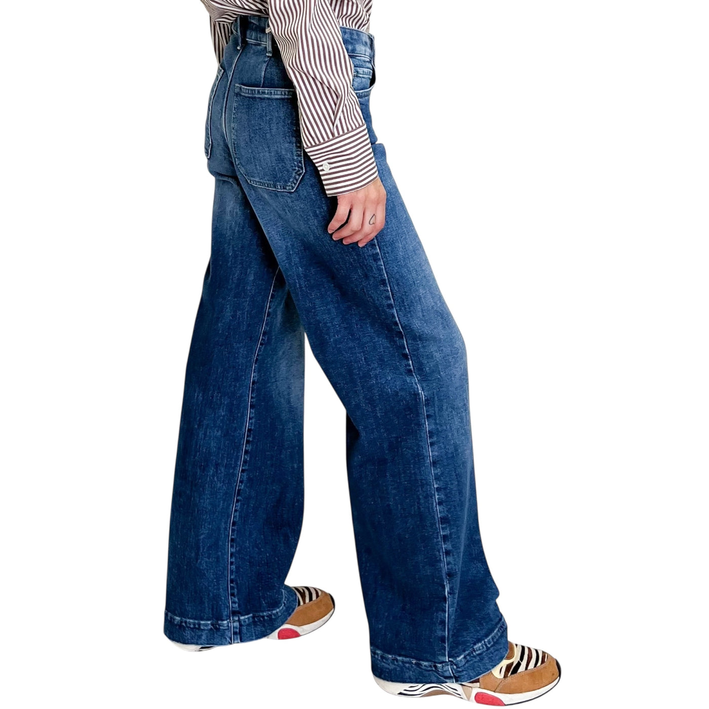 Cigala’s - Jeans Wide Leg Denim Medio
