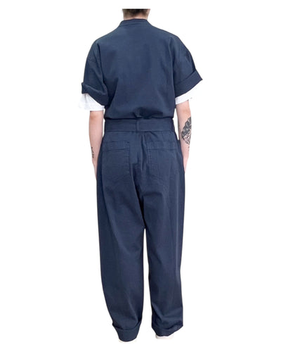 Hod Paris - Tuta con Maniche corte Blue Navy