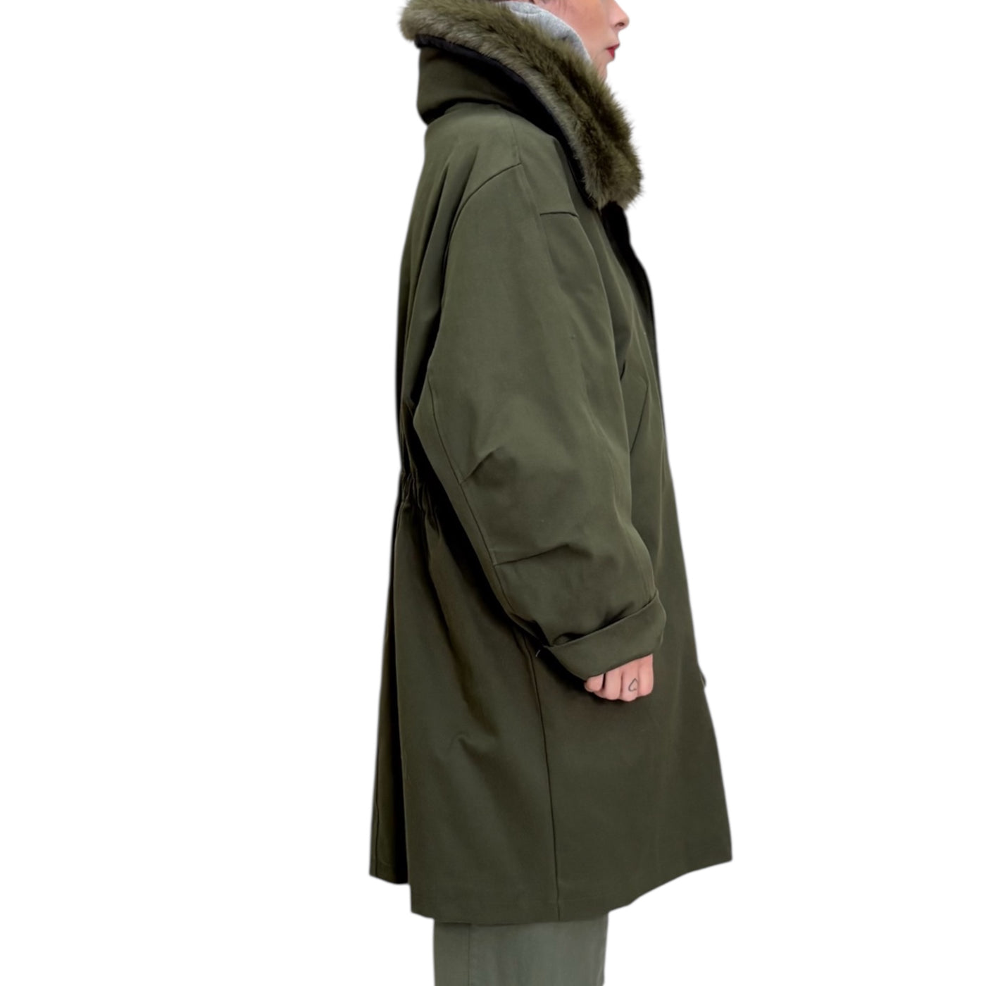 SVBoutique - Parka Verde Militare