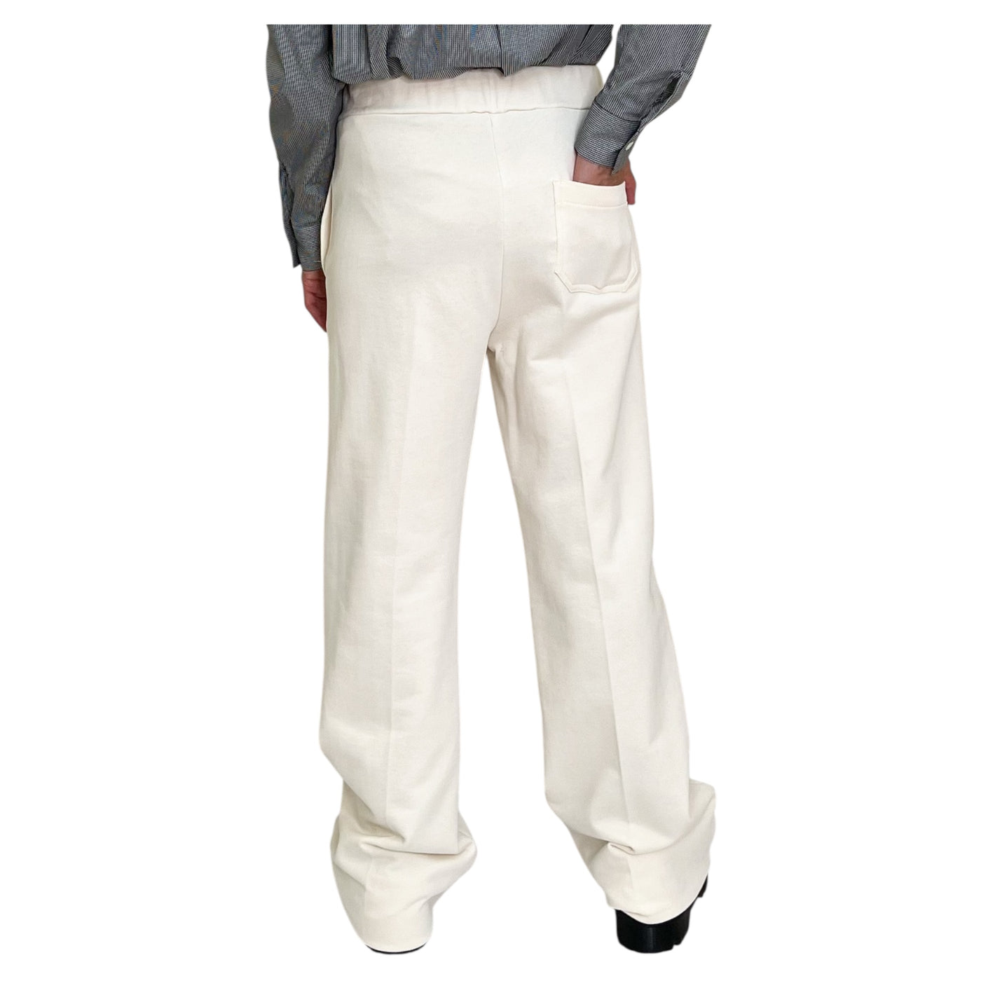 SVBoutique - Pantaloni Felpa Latte