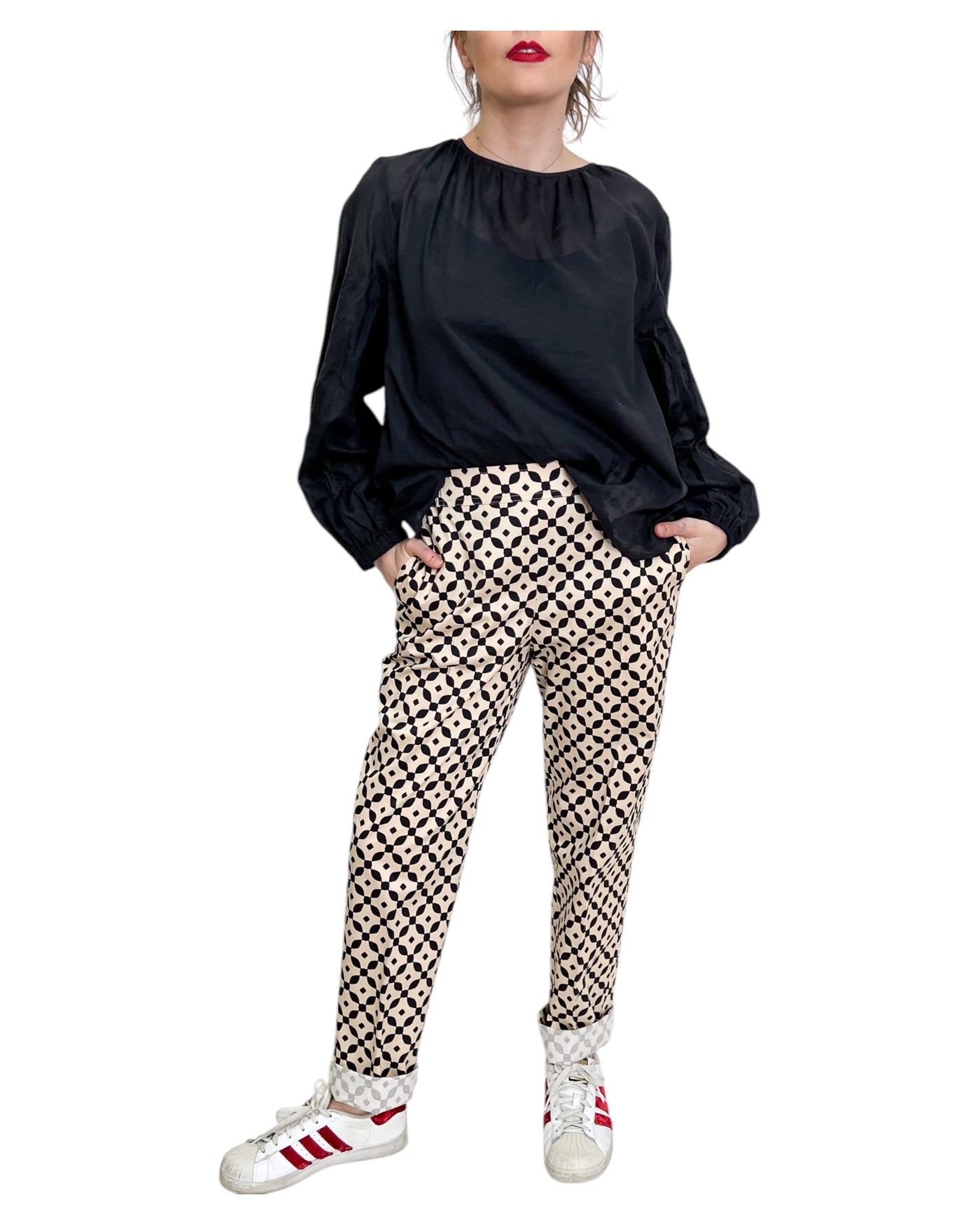 Niu - Camicia Blusa Nera