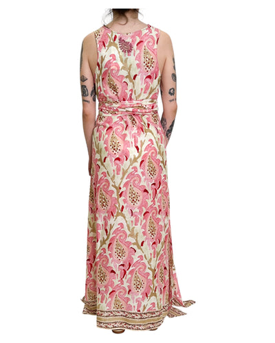 Maliparmi - Abito con Fusciacca Mirtle Paisley