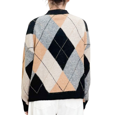 Quilisia - Cardigan con Losanghe