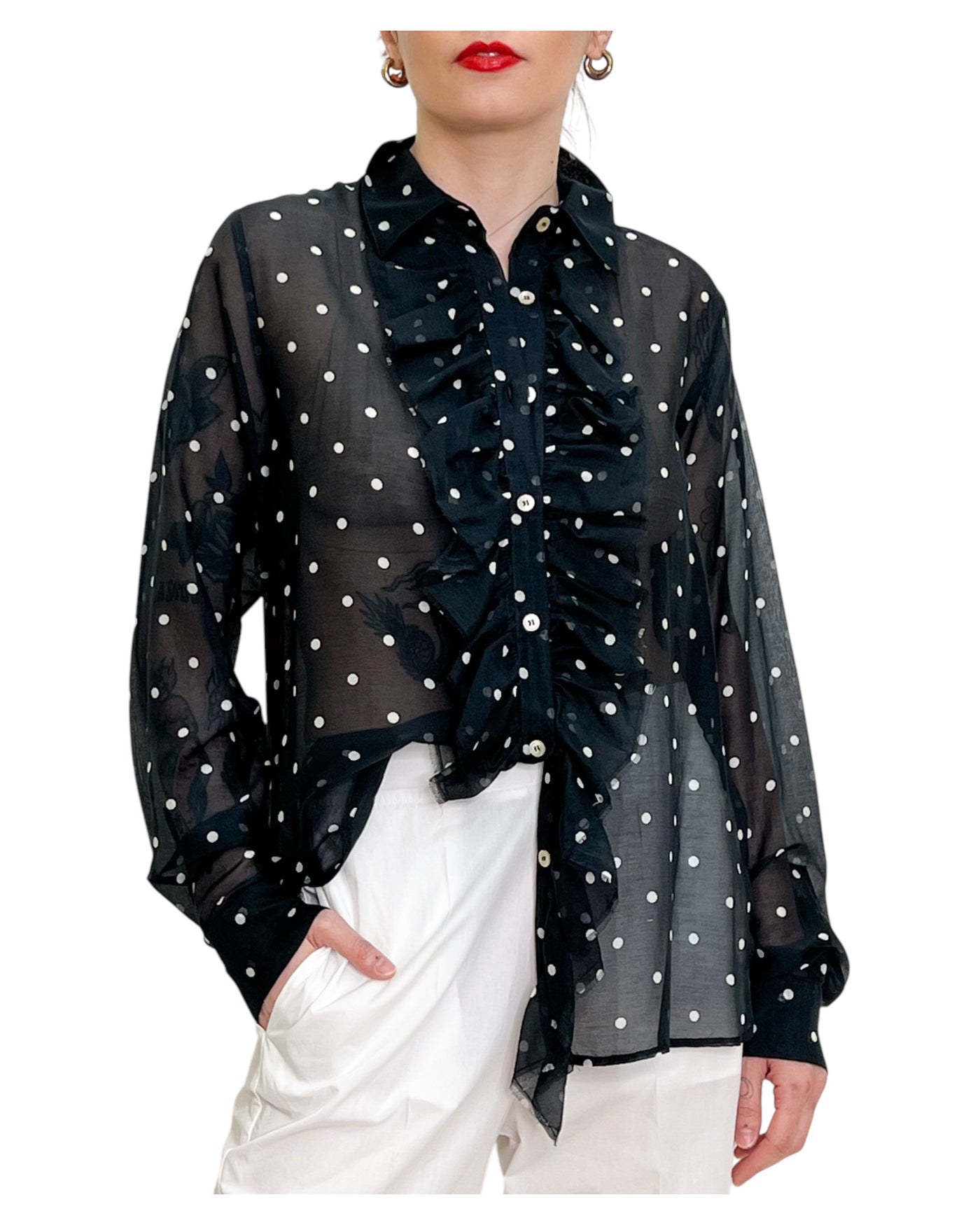 Jucca - Camicia con Rouges Pois