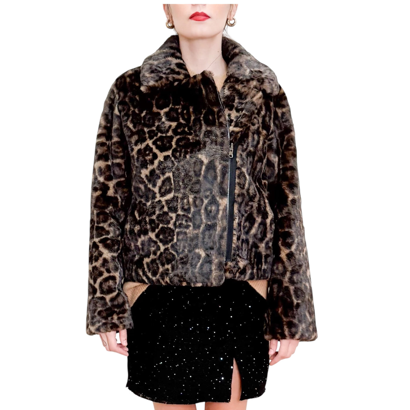 SV Boutique - Biker in Ecopelliccia Leo