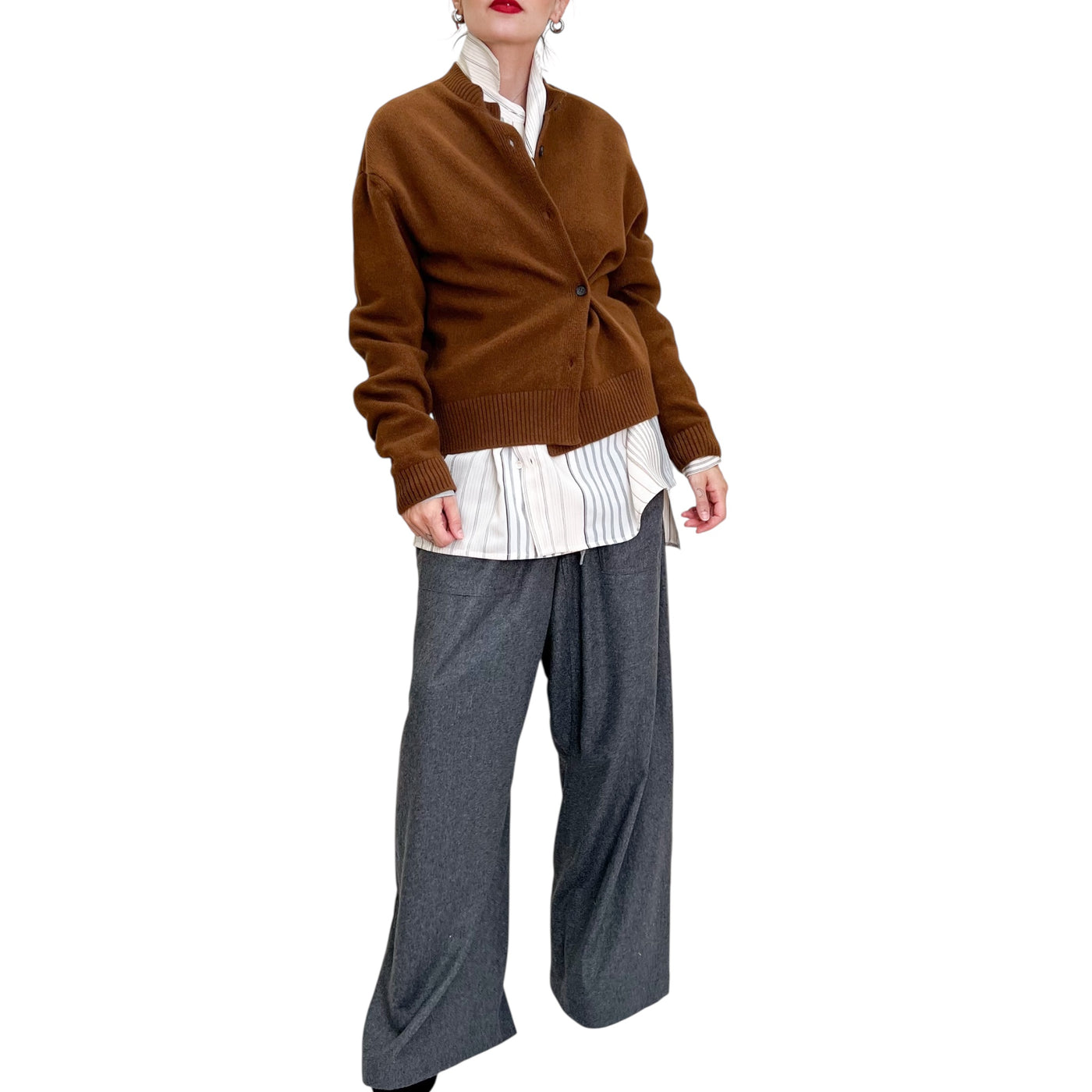 Phisique du Role - Cardigan con Allacciatura ad Incrocio Lindt