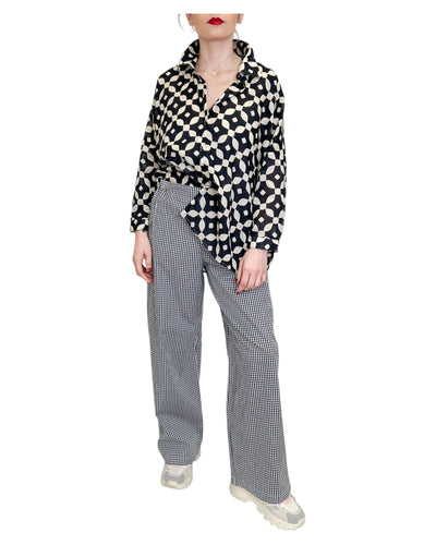 Niu - Camicia Rettangolo Pedra