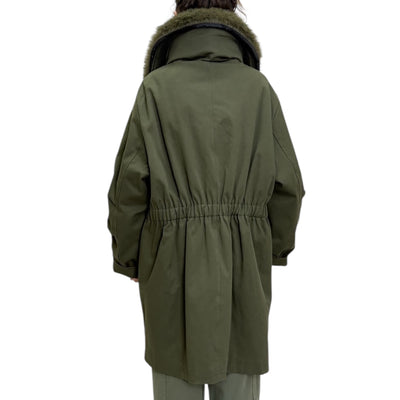SVBoutique - Parka Verde Militare