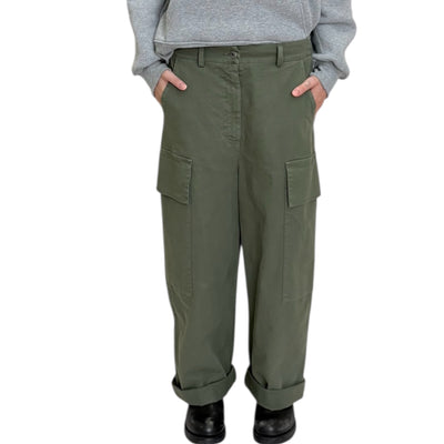 SVBoutique - Pantaloni Cargo Verde Militare
