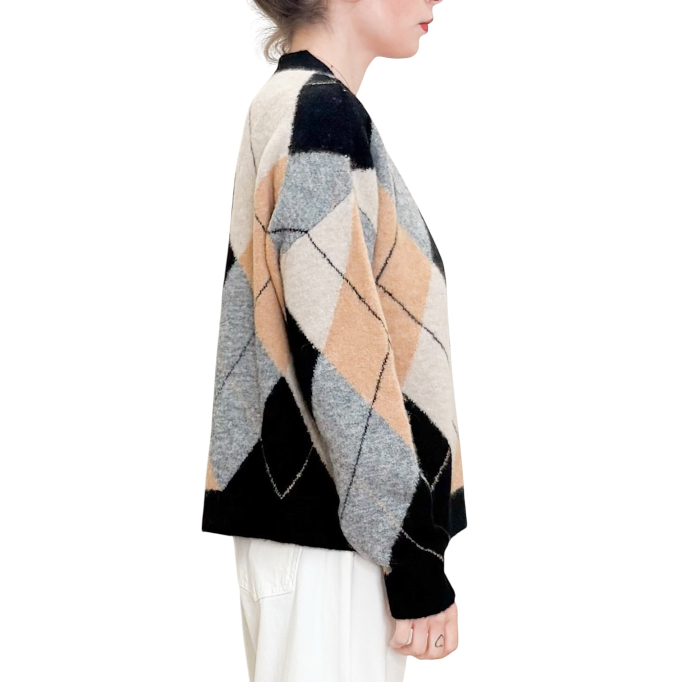 Quilisia - Cardigan con Losanghe