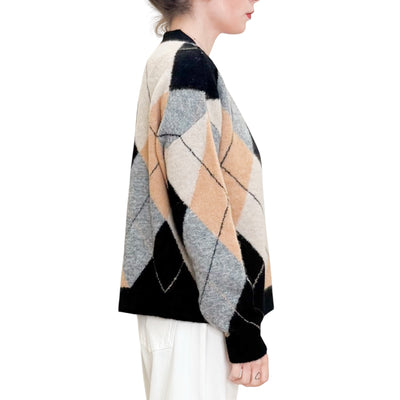 Quilisia - Cardigan con Losanghe
