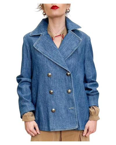 SV Boutique - Giacca Doppiopetto Denim