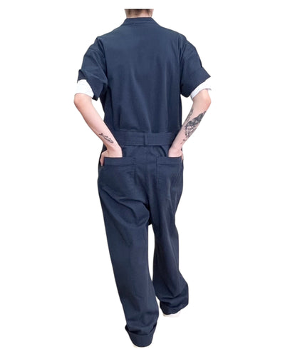 Hod Paris - Tuta con Maniche corte Blue Navy