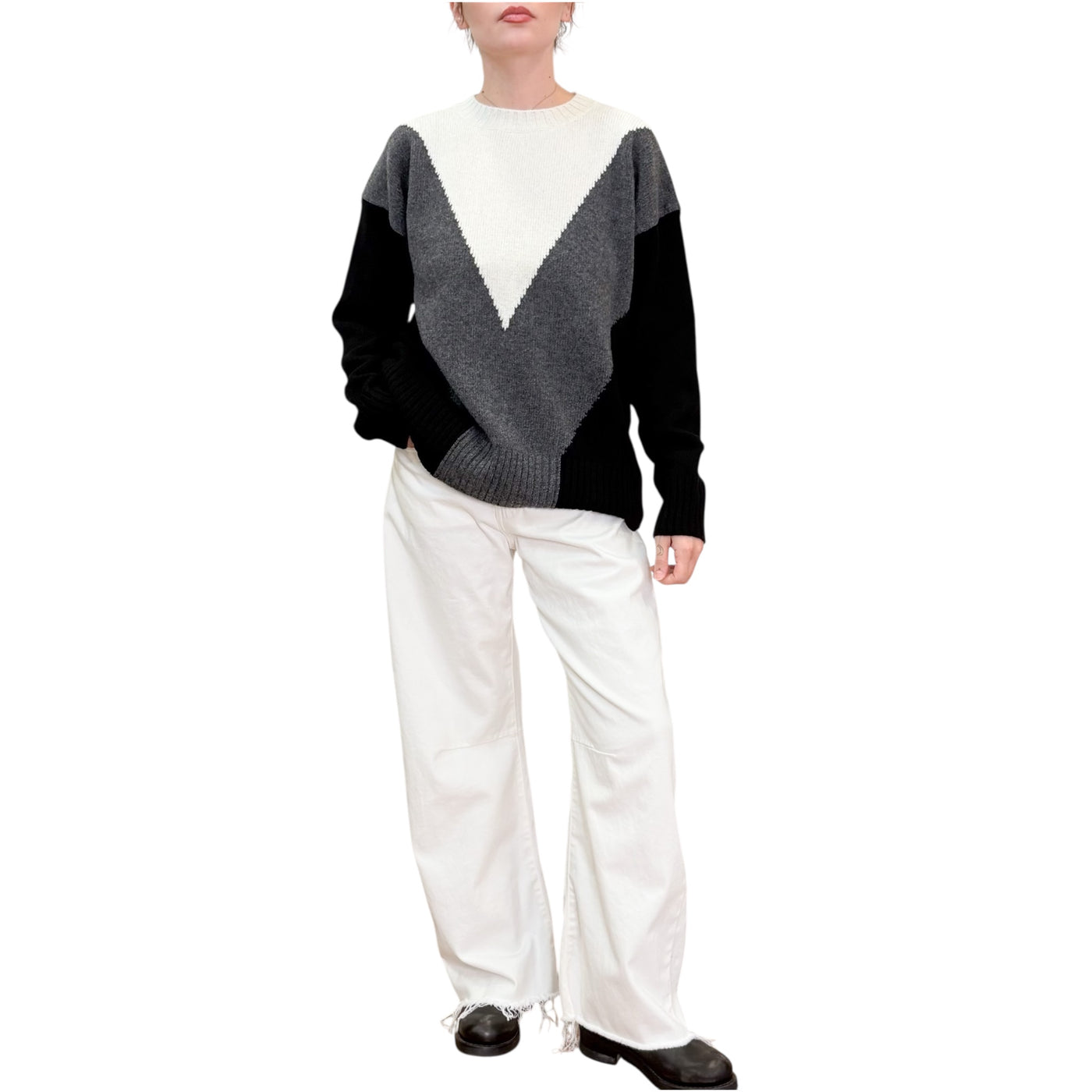 Jucca - Maglia Girocollo con Inserti