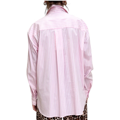 Robert Friedman - Camicia Pamy Righe Bianche e Rosa
