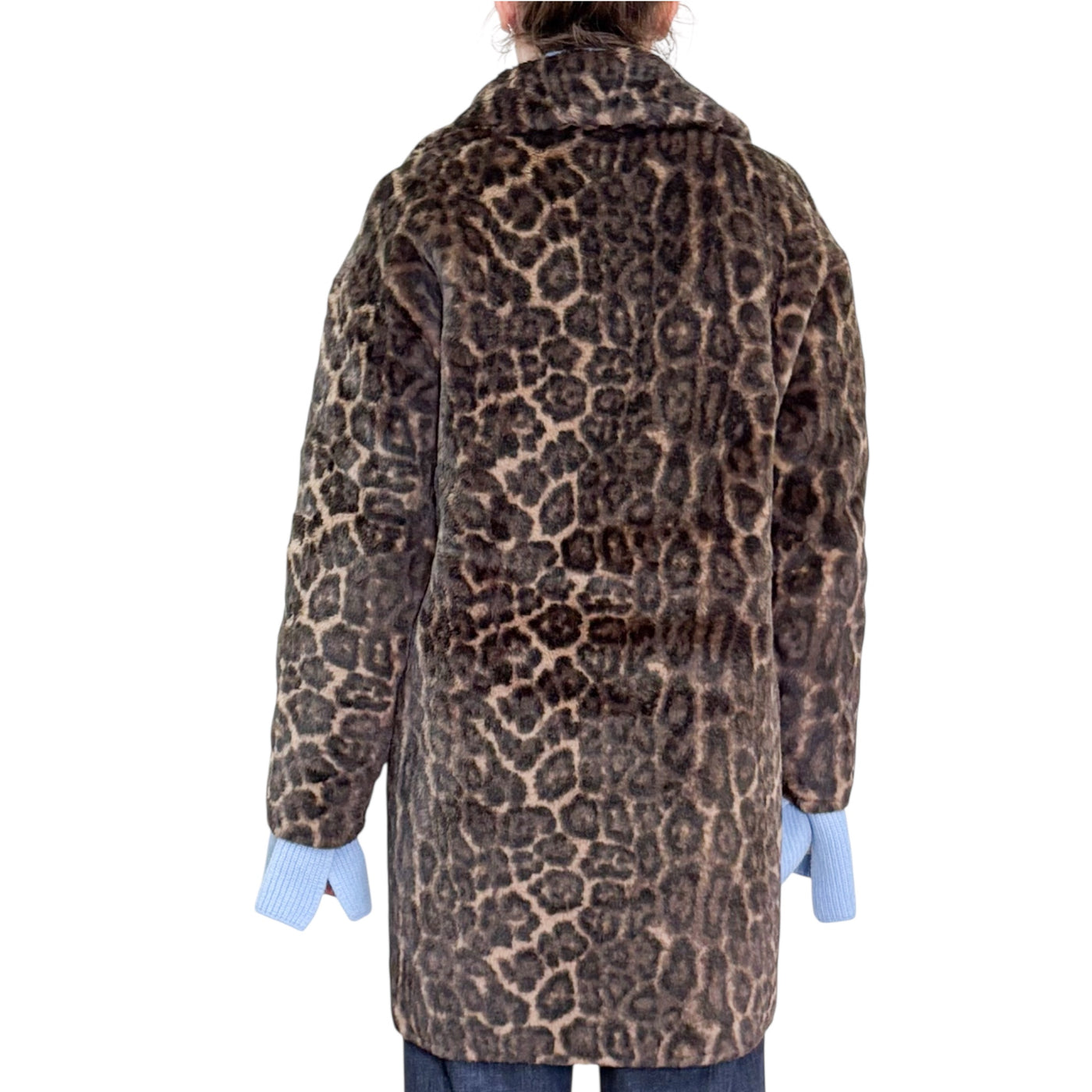 SVBoutique - Cappottino Reversibile in Ecopelliccia Leo