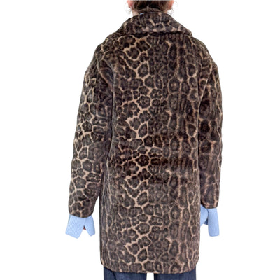 SVBoutique - Cappottino Reversibile in Ecopelliccia Leo