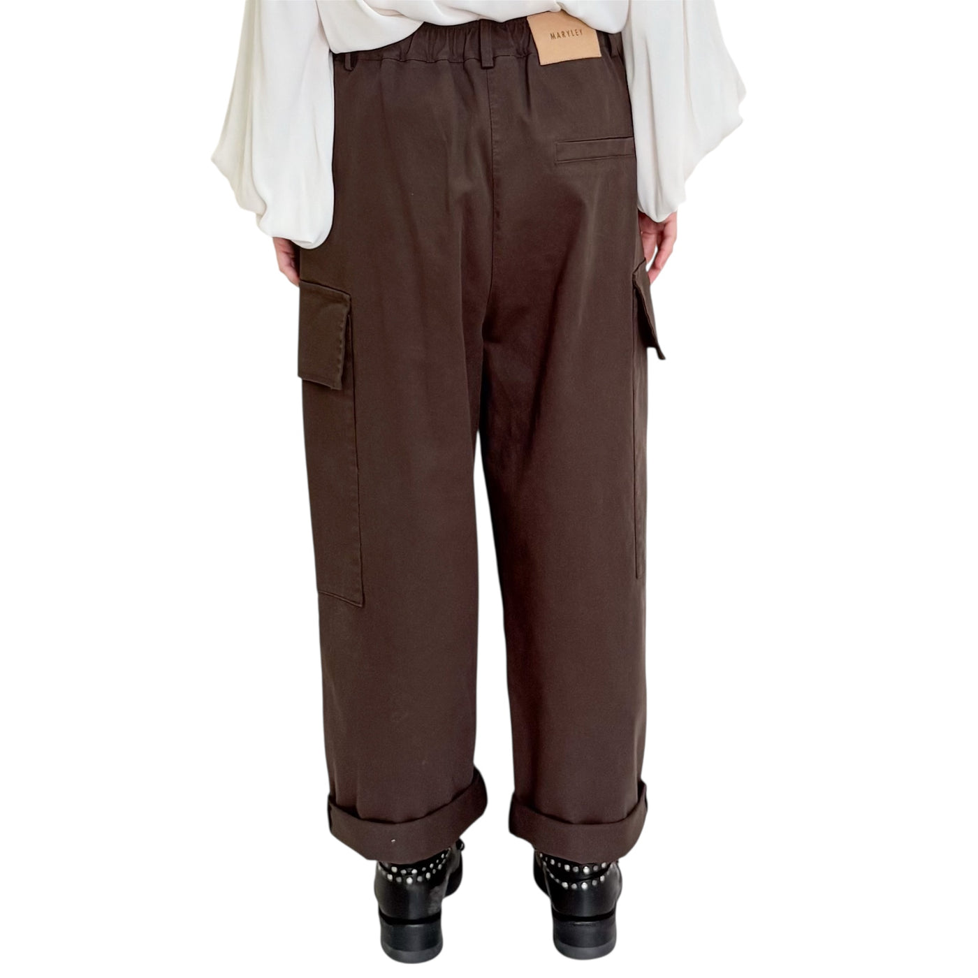 SVBoutique - Pantaloni Cargo Moro