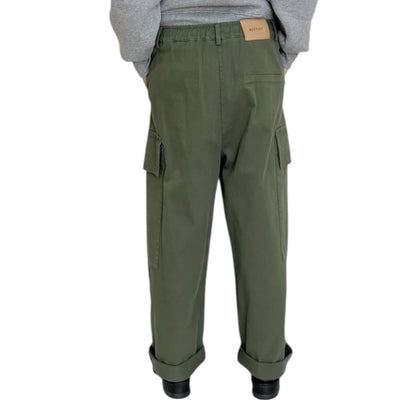 SVBoutique - Pantaloni Cargo Verde Militare