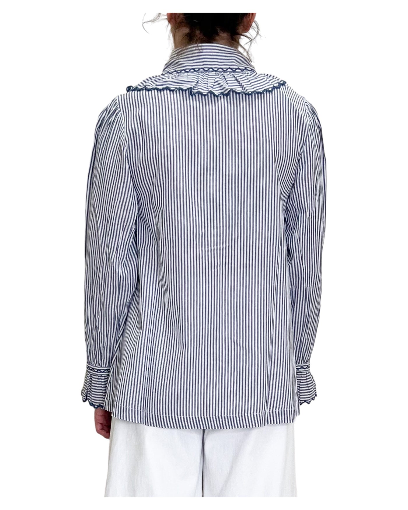 SV Boutique - Camicia Claudie Righe Navy