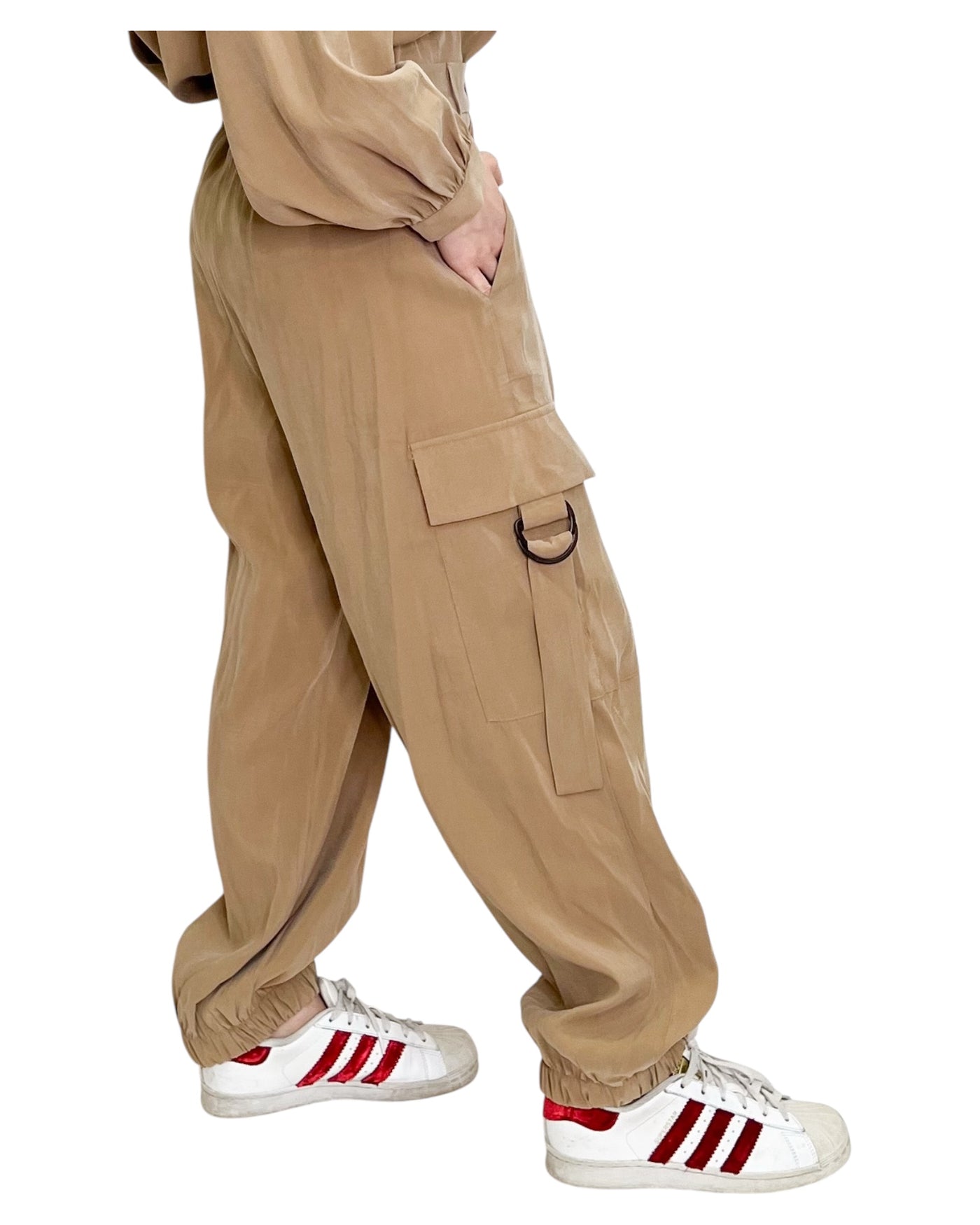 SV Boutique - Pantaloni con Tasconi Nocciola
