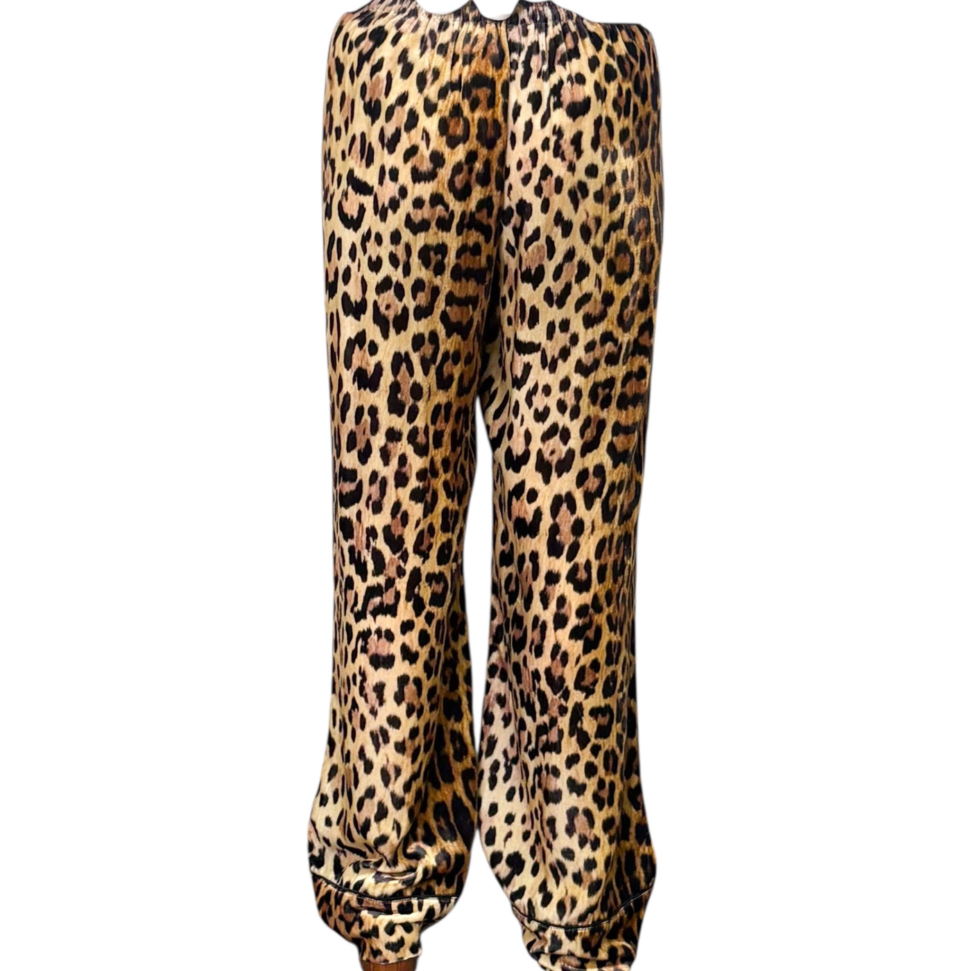 Maliparmi - Pantaloni Velvet Leopard