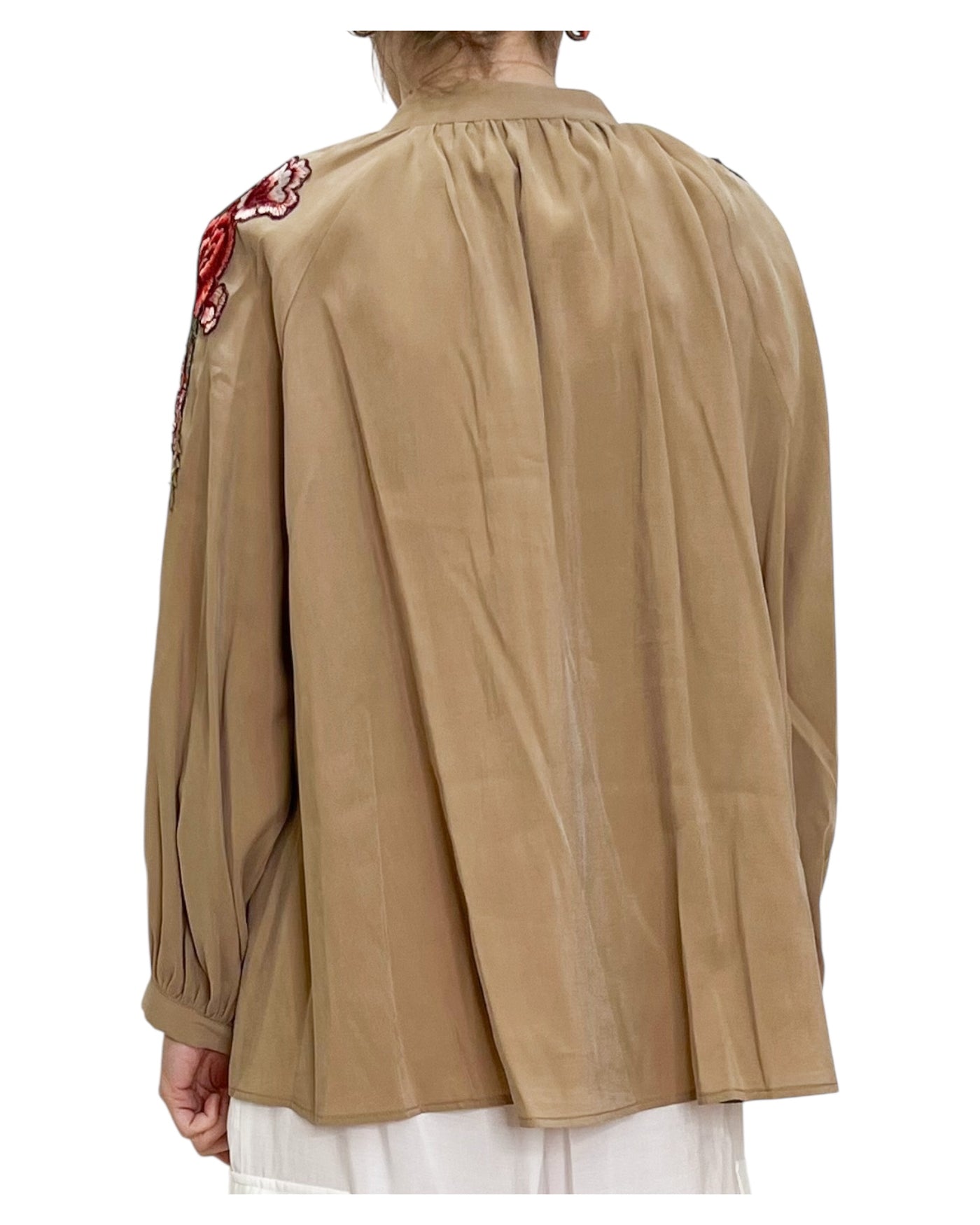 SV Boutique - Camicia con Applicazioni Nocciola