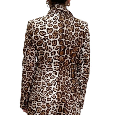 SV Boutique - Giacca Sciancrata Leopard