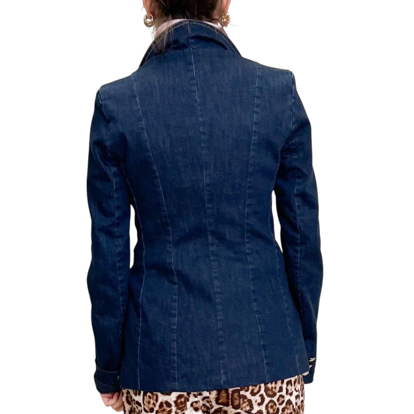 SVBoutique - Giacca Sciancrata in Denim