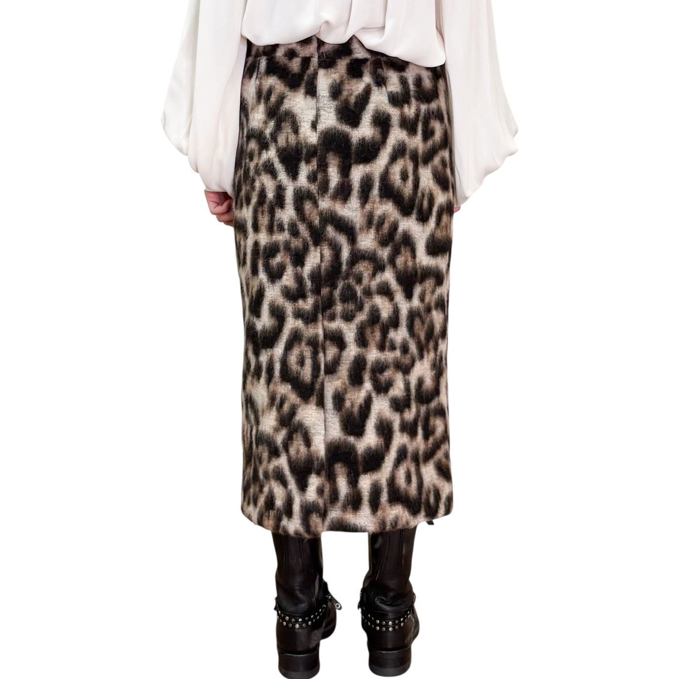 Jucca - Gonna Midi Leopard
