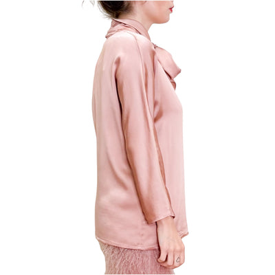 Jucca - Camicia con Fiocco Rosa Tulle
